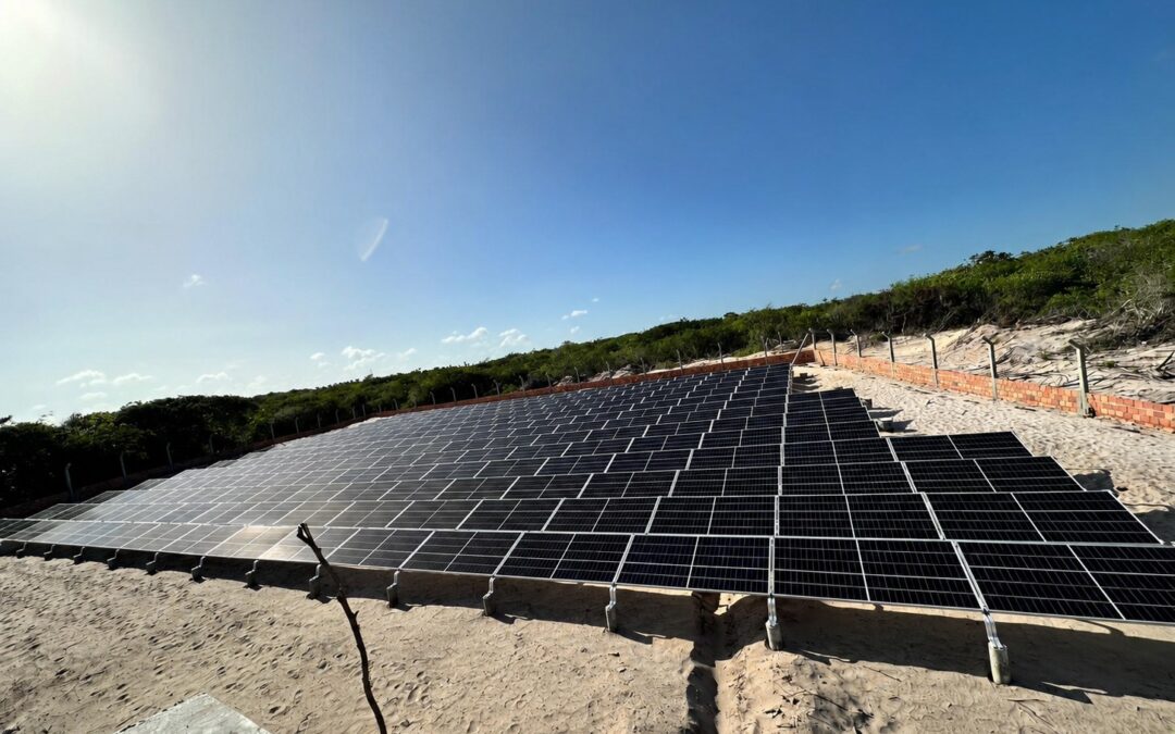 usina de energia solar por assinatura da Solar Maranhão em Barreirinhas, no Maranhão